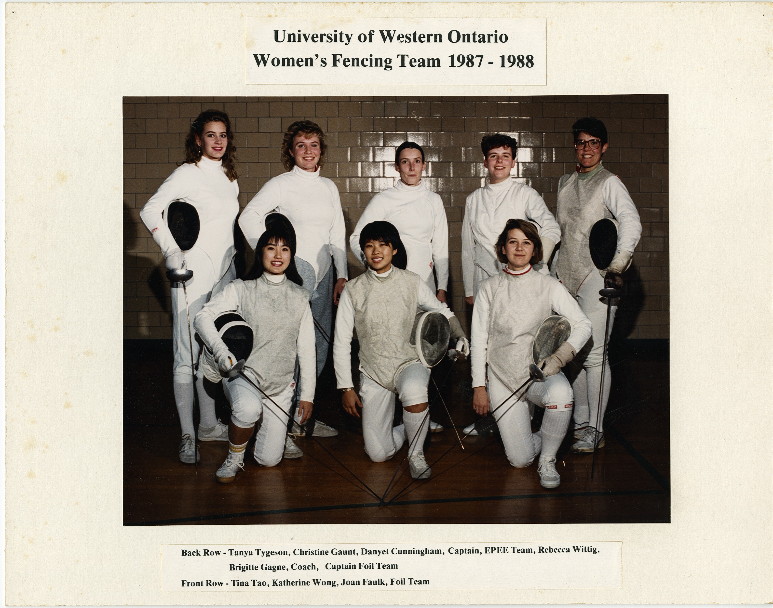 Women’s Fencing – John P. Metras Sports Museum